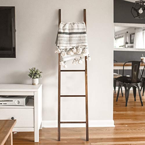 American Trails Decorative Ladder with Solid Walnut