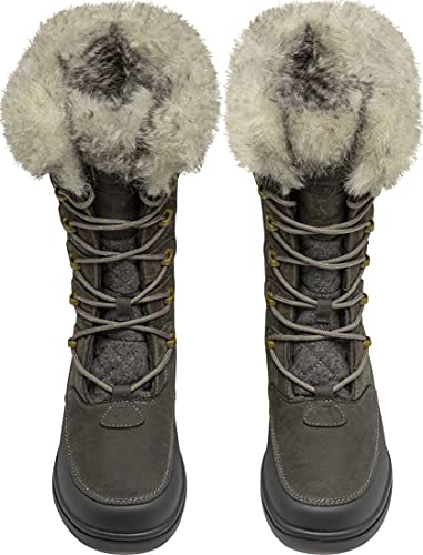 Image of Helly Hansen Womens Garibaldi VL Insulated Winter Boots | Insulated Waterproof Nubuck Leather, Faux Fur Lined, Eco Ortholite Comfort Footbed, Max-Grip Outsole
