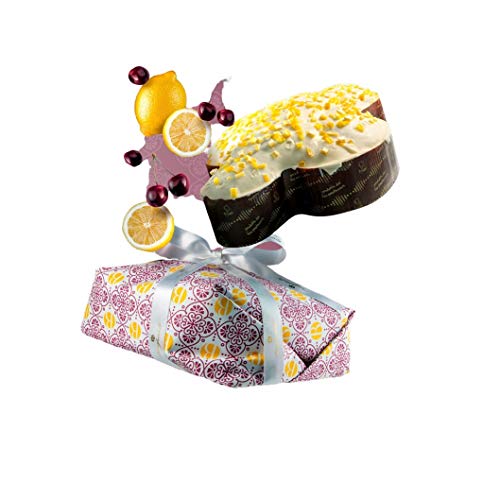 Bonfissuto - Colomba artesanal de amarda y limón, levadura natural, 1 kg