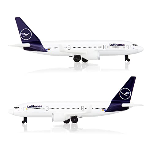 Modelo de avión réplica Lufthansa avión de colección miniatura 3