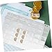 Gadpiparty 10Sheets Coin Storage Pages Pocket Protectors for Coin Collecting for Binders and Albums Coin Holders for All Coins