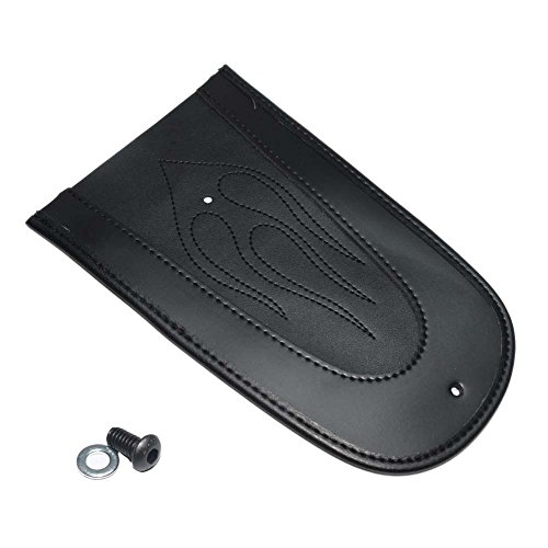 Solo Seat Leather Flame Rear Fender Bib Cover Fits For Harley Sportster Xl883 Xl1200 2004-2015 #TOP1
