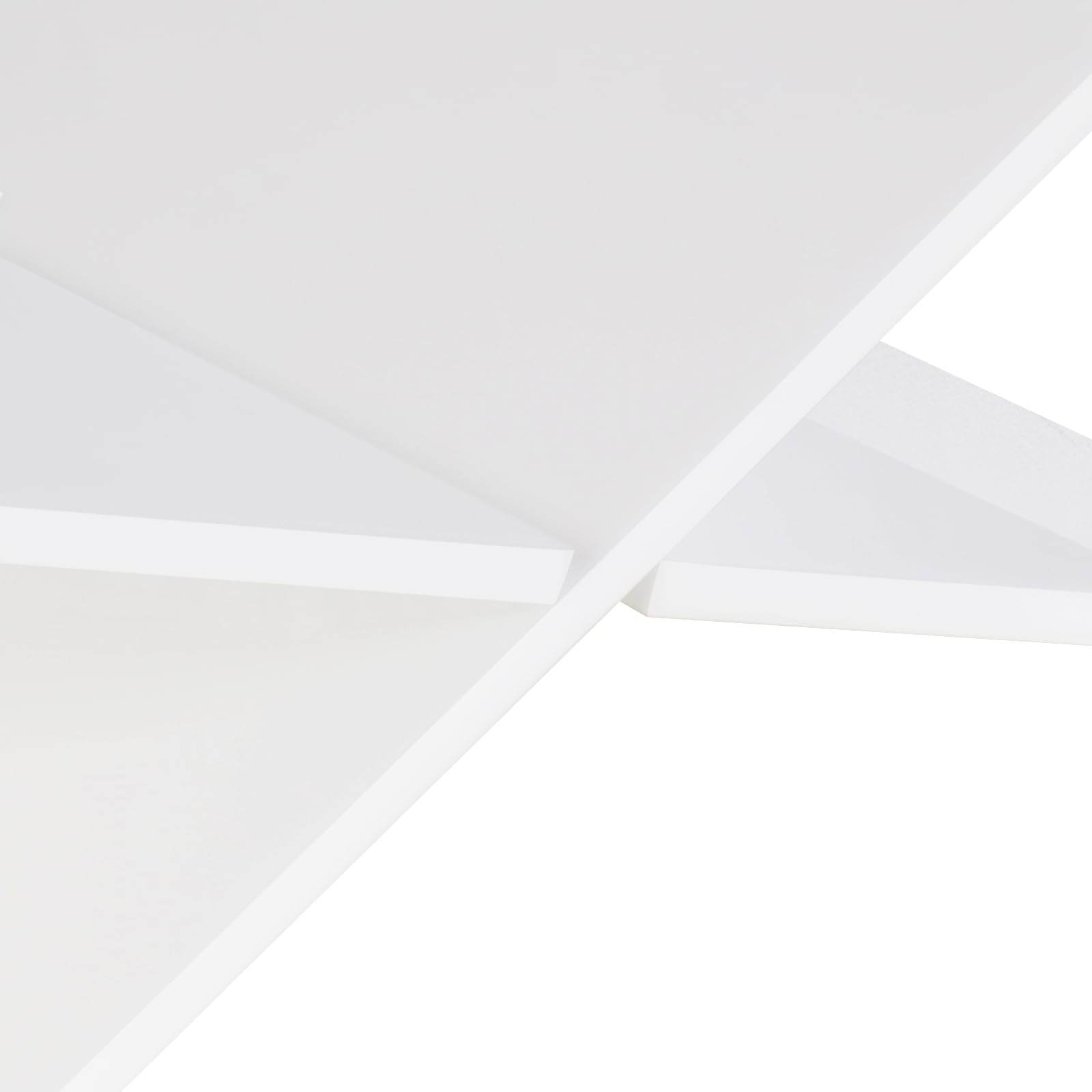 Portalibri in acrilico bianco – cornice a croce in acrilico per esposizione e lettura, adatto per arte, Bibbia, libro di cucina, cavalletto, riviste