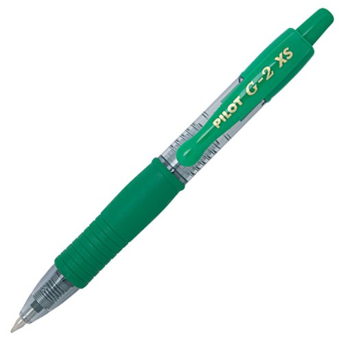 Roller Pilot G-2 Pixie mini Verde, 12 unidades