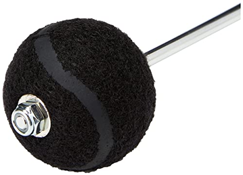 Gibraltar Pedal Zubehör - Bass Drum Schlägel - Beater - Black Ball Beater - für Cajon und E-Drum - schwarz SC-GBBB