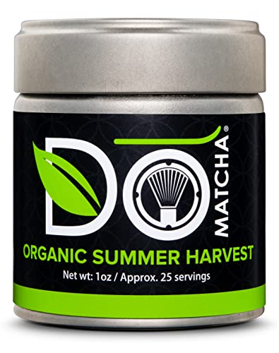 Domatcha Organic Summer Harvest 2.82Oz And Organic Summer Harvest 1Oz - Authentic Japanese Green Tea Bundle #TOP1