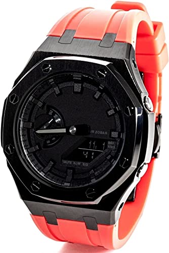 Kit modification GA-2100 en silicone de qualité supérieure pour montre Casio
