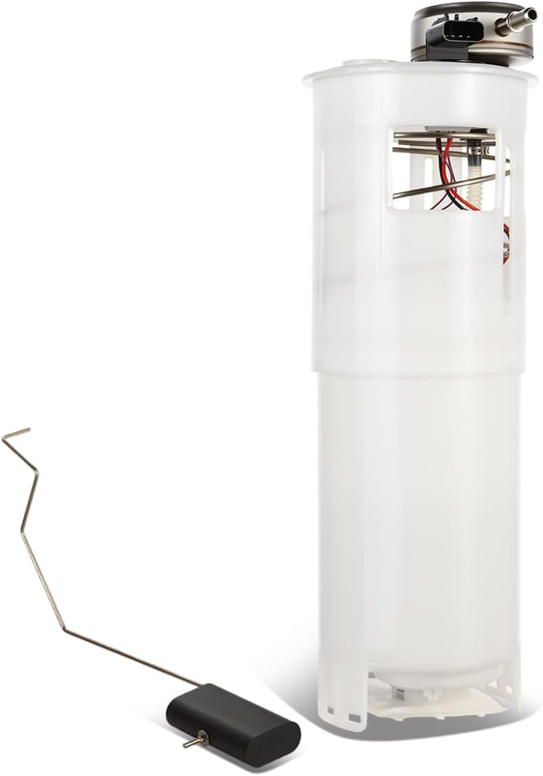 Auto Dynasty [26 Gallon Tank] E7161M Electric Fuel Pump Assembly Module Compatible with Dodge Ram 1500 3.7L 4.7L 5.9L 2002-2003, 12V, White