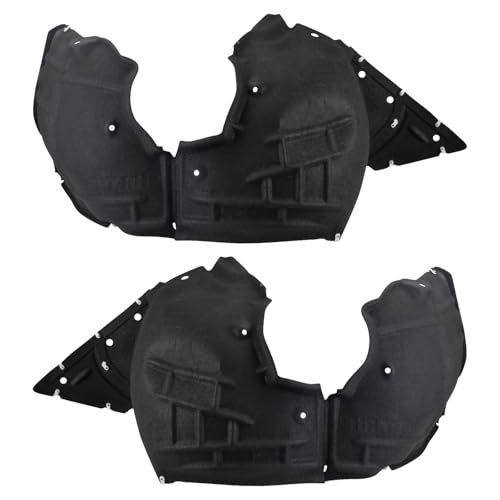 Image of TRQ Front Inner Fender Liner Set Compatible with 2016-2023 Chevrolet Camaro GM1248295 GM1249295