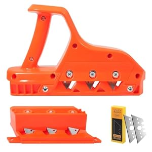 Cortador de Placas de Pladur, con Cortador de 45Â°+60Â° y Cuchilla, Herramienta de Corte con Cepilladora Manual, Herramientas Pladur Profesional, para DecoraciÃ³n y DemoliciÃ³n de Obras de ConstrucciÃ³n