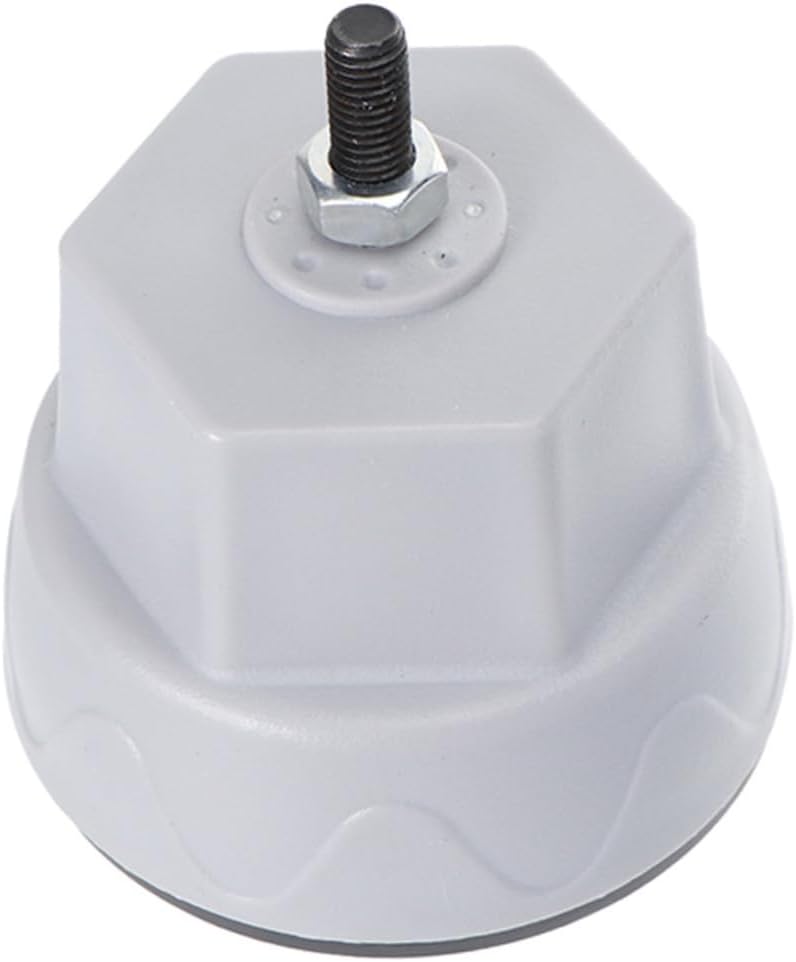 Washing Machine Base Vibration Pads Mat Stabilizer Non-slip Protector Grey Hexagonal