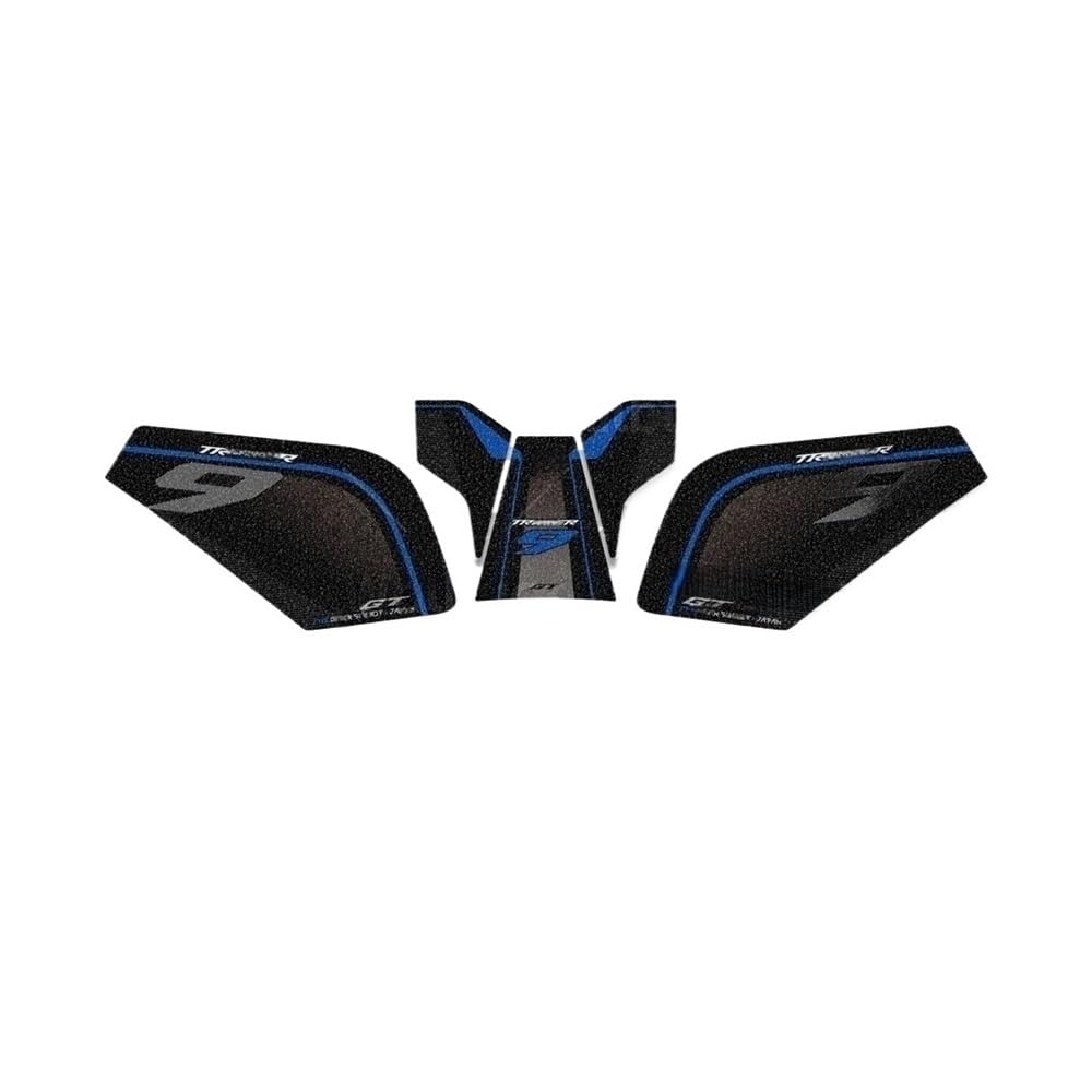 Motorcycle Fuel Tank Protector Motorcycle Accessories Fuel Tank Stickers Decals for Tracer 9 gt Tracer GT Tracer(3M Decals D)