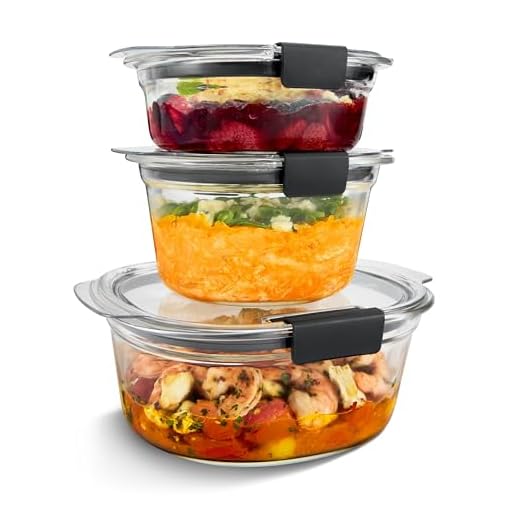 Can i bring cooked food in my checked luggage Rubbermaid Brilliance Glass Food Storage Set