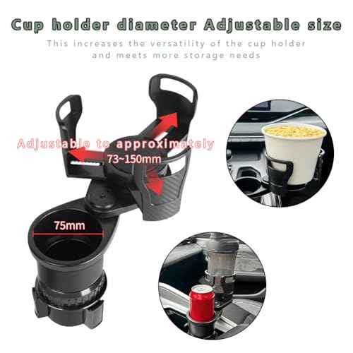 Portavasos para VW Beetle 2000-2019 con expansor doble miniatura 6