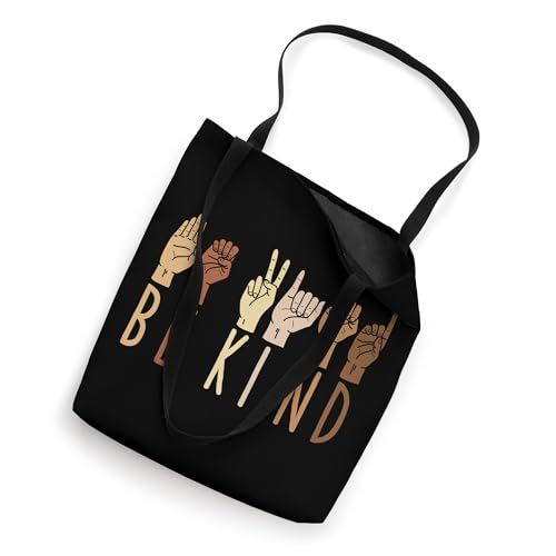 Bolso Tote Be Kind ASL Lengua de Señas miniatura 2