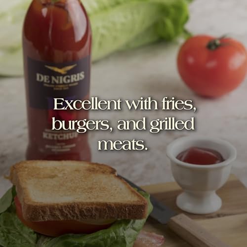 De Nigris Excellence line - Gourmet Italian Ketchup With Balsamic Vinegar Of Modena 10,14 Oz (Pack of 2) | Ketchup With Balsamic Vinegar From Modena Italy Aged