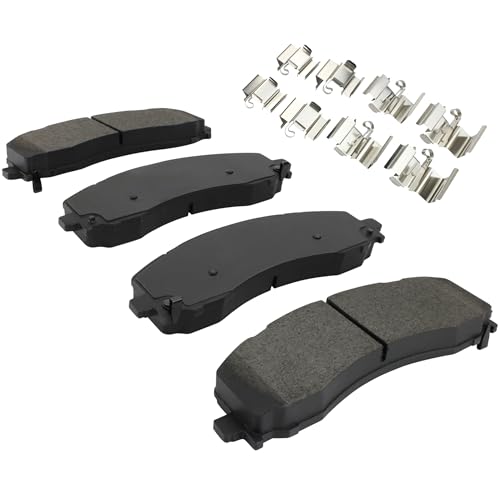 Image of QUALITY-BUILT Rear Semi-Metallic Brake Pads, Premium 1001-2225M, Compatible with 2019-2024 Ram (2500,3500,4000)