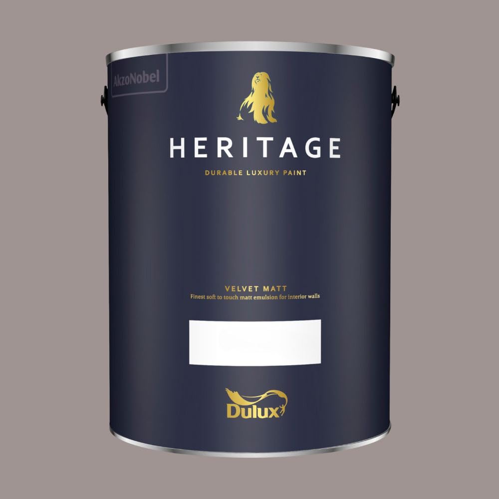 Paint Stop Mixed Colour Dulux Trade Heritage Matt Terra Ombra 5L