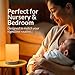 FAWNEST Baby Night Light Nursery Lamp – Wireless Speaker Portable Touch Nightlight for Kids and Toddlers – Soft Glow Bedside Lamp
