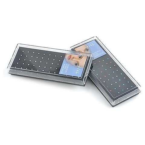 BESTYASH 40pcs Nose Ring Nose Jewelry Colorful Heart Piercing Ring Heart Nose Ring Cover