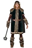 Kimokawaii Disfraz de Vikingo Green Adulto (T-XL)