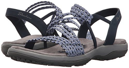 Skechers Women's Reggae Slim-Stretch Appeal-Z-Gore Slingback Sandal - Image 3