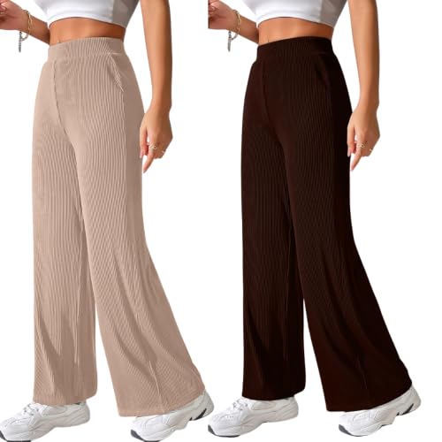 Image of GRECIILOOKS Women's Parachute Cargo Pants - High Waist Flared Korean Trousers| Trendy Casual Wear for Daily & Travel Use (Available in Plus Size)