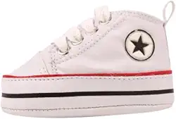 Tênis Bebê Mania Casual Cano Alto Branco