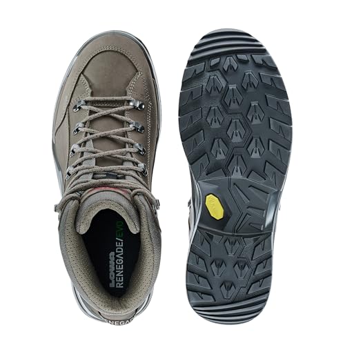 LOWA Stiefel mittel RENEGADE EVO GTX MID espresso/seegras, 43.5