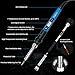 Soldering iron kit, 110V, 80W, fast heating within 10 seconds LCD digital adjustable temperature soldering iron gun, thermostatic soldering iron kit for electronic equipment