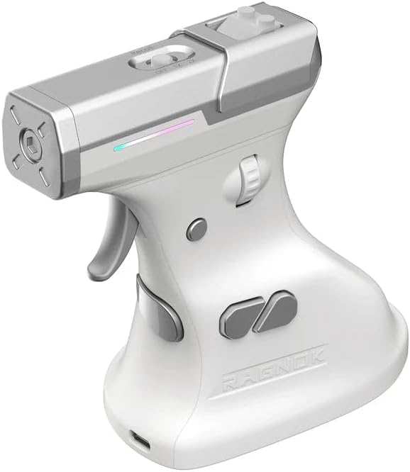 ErgoStrike7 Next-Gen FPS Gaming Mouse with Recoil (Black) - FPS Gun Grip Mouse, Ergonomic Vertical Design, Wireless/Wired USB for PC Gamers (Black)