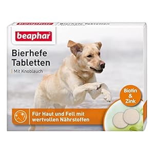 Beaphar Bierhefetabletten für Hunde, 1er Pack (1 x 65 g)