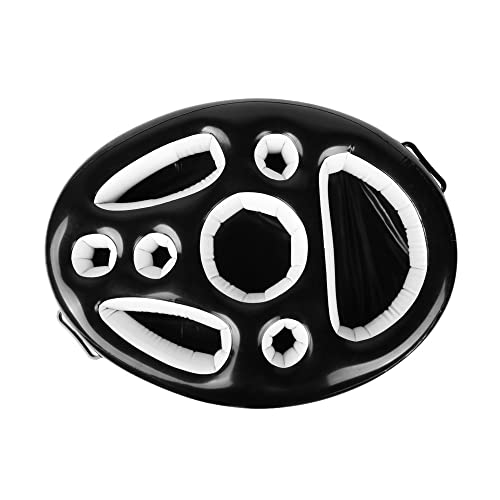 Sunmeit Soporte flotante inflable para bebidas, bandeja de bar de cerveza de gran capacidad para piscinas y jacuzzis