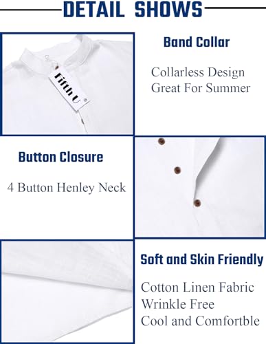 Image of Men's Kurta || Chinese Collar Long Sleeves || Straight Hip Length Kurtas || Short Kurta for Men || for Festival || Function || Occasion Wear Fancy Kurta for || Best Gifts for Mens