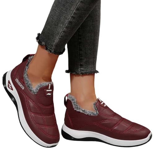 Baskets mode femme antidérapantes et confortables avec doublure polaire - 4
