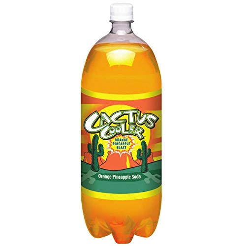 Cactus Cooler, Orange Pineapple Blast Soda, 2 Liter Bottle