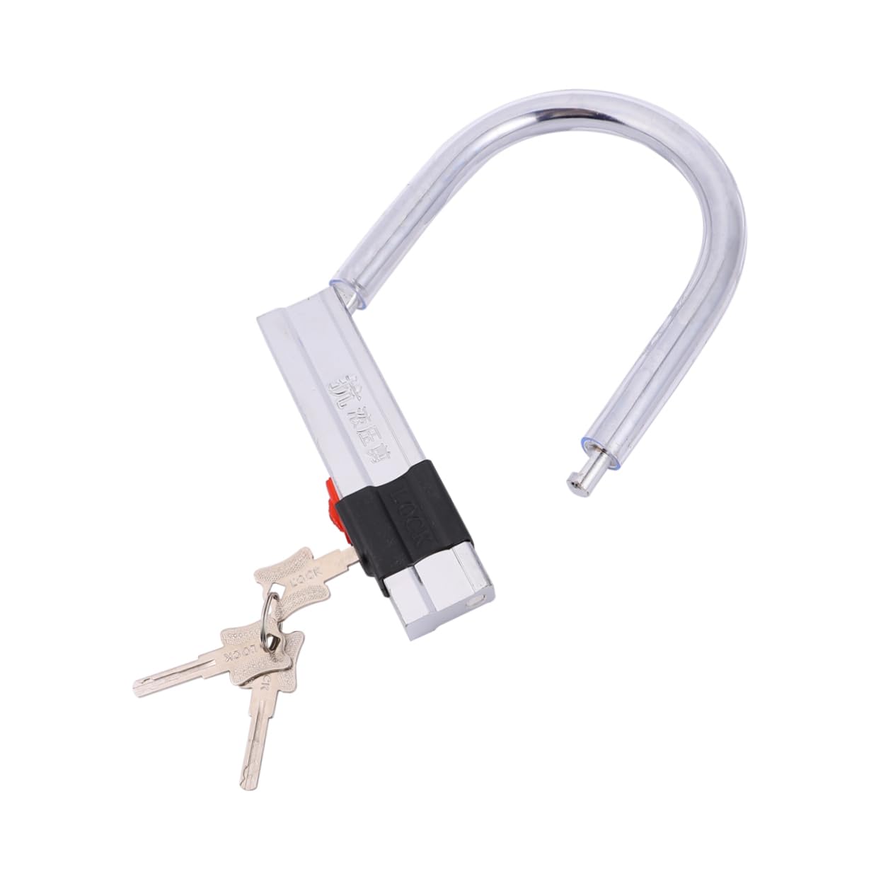 WOONEKY Antivol de Vélo de U, Cadenas Antivol en Acier Inoxydable, Haute Sécurité, Résistant et Robuste pour Cyclisme et Sécurité