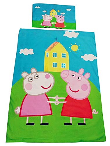 Textil para el hogar infantil, juego de cama con Peppa Wutz y...