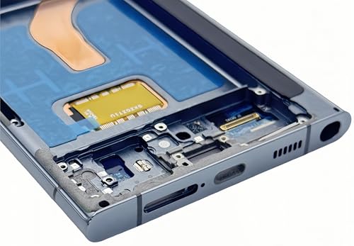 OLED for Samsung Galaxy S22 Ultra 5G LCD Display Screen Assembly Replacement for Samsung S22 Ultra Touch Digitizer Screen with Frame Toolkits S908U S908A US Version(Green)