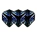 LSTYLE Dart Flights L1 EZ Standard Genesis Blue | Set of 3 | for Soft & Steel Tip Darts