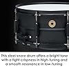 Tama BST1465BK Snare Drum - 6.5"x14" - Matt Black #2