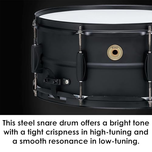 Tama BST1465BK Metalworks Black Steel Snare 14\x6,5\