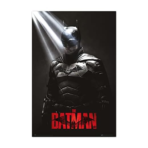 Grupo Erik Póster DC The Batman I am the shadows - Lamina decorativa Batman/Póster Producto con licencia oficial