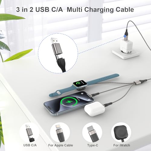 Câble multiple de charge rapide idéal pour vos déplacements et voyages