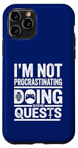 I'm Not Procrastinating I'm Doing Side Quest RPG�Q�[�}�[ �X�}�z�P�[�X iPhone 11 Pro �p