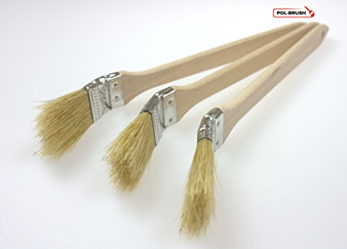 Pol-Brush Pinsel, 3 Stück, 25 mm (1 Zoll)