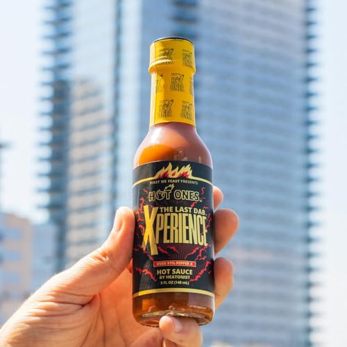 Image of Hot Ones Last Dab Hot Sauce The Last Dab Xperience - Hottest Hot Sauce 5 Fl Oz Pack of 3