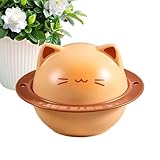 Generisch Bowl, Große Müslischüssel Für Katzen Design, Geschirr Mit Löffel Und Stäbchen Für Salat Haferflocken Müsli Frühstück Mittagessen Büro
