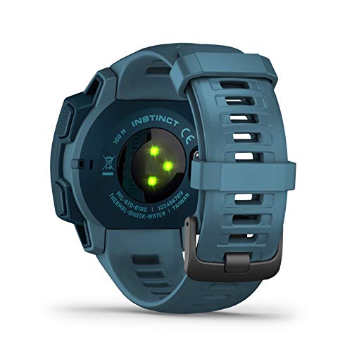 Garmin Instinct - wasserdichte GPS-Smartwatch mit Sport-/Fitnessfunktionen. Herzfrequenzmessung am Handgelenk, Fitness Tracker und Smartphone Benachrichtigungen. Viele Modelle zur Auswahl