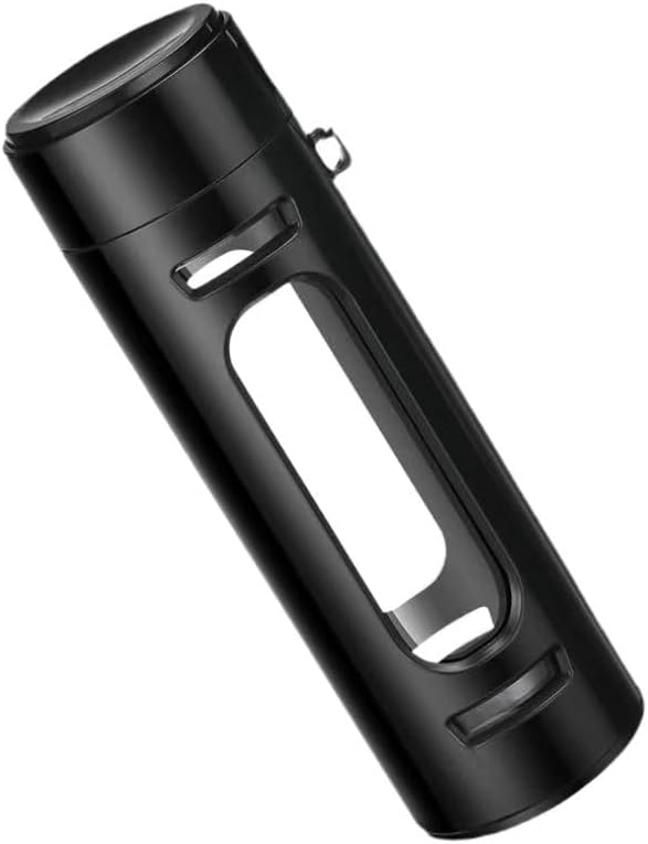 [Shockproof & Explosion-Resistant] Men's Portable Tea Infuser Mug - Large Capacity Double-Walled Glass Cup with Tea Separator | Sleek & Durable Design for Office/Business Use